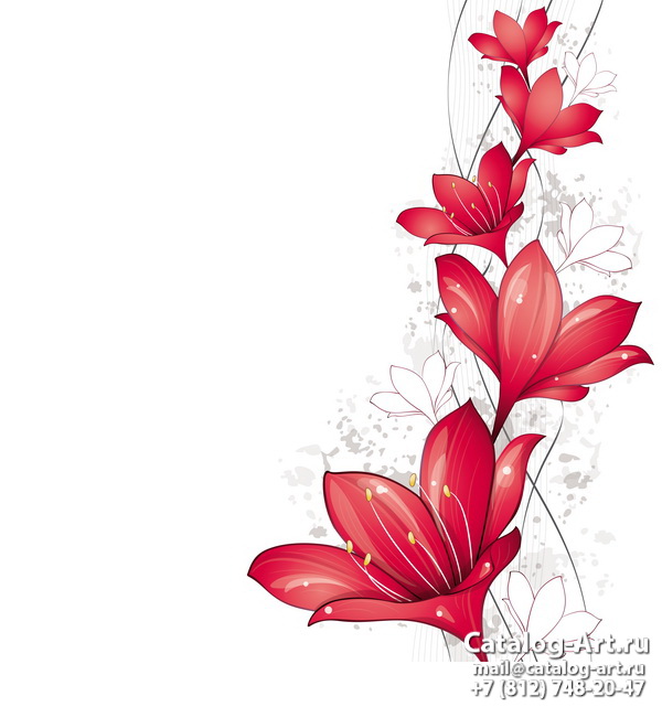 Red flowers 54